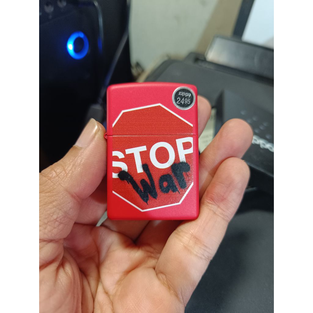 Zippo Stop War 2012 NOS