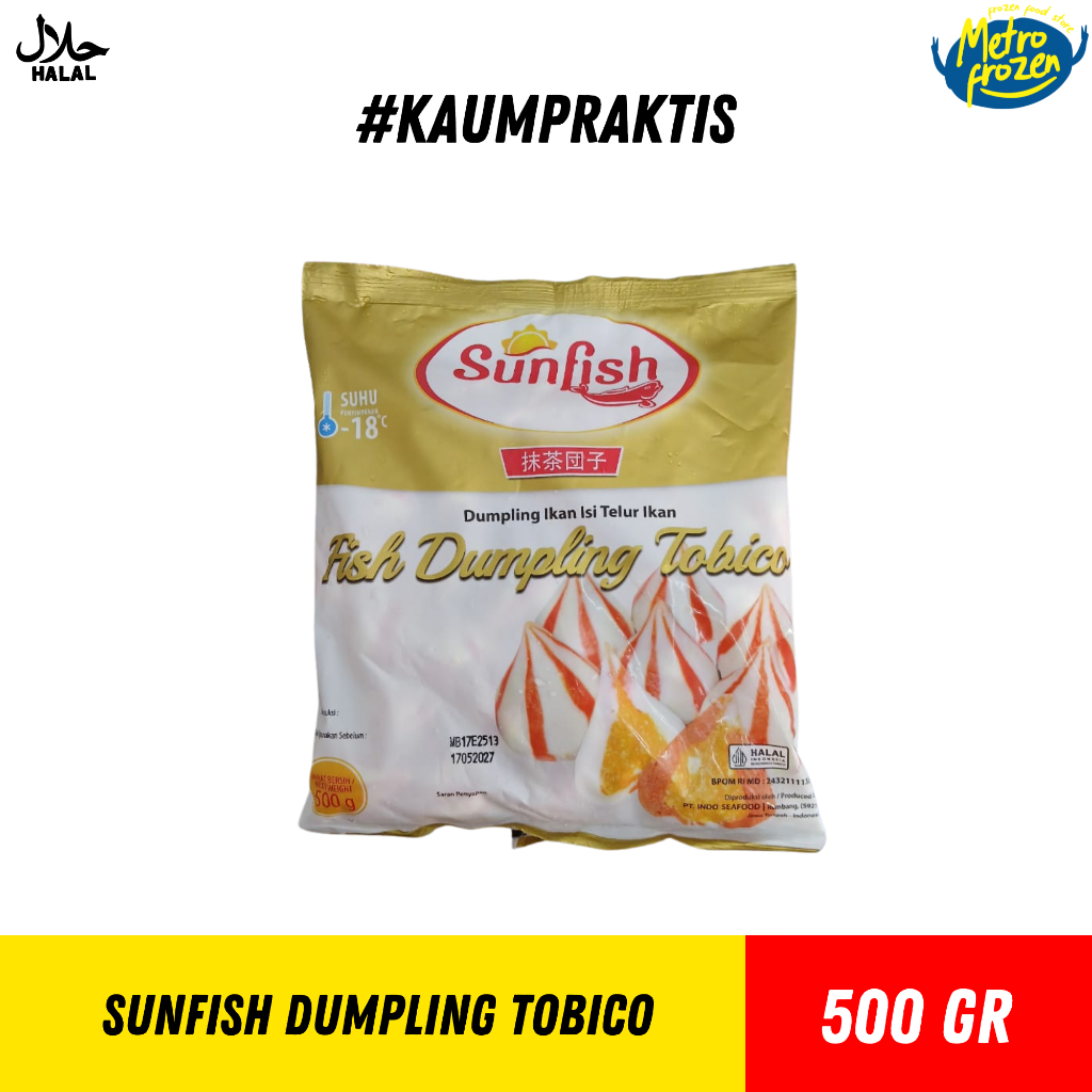

SUNFISH Dumpling Tobico 500gr //fish dumpling tobiko //tobiko dumpling
