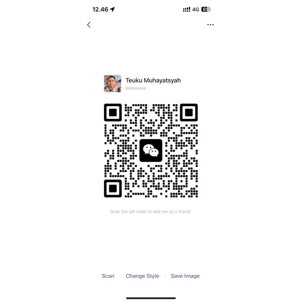 jasa scan barcode daftar wechat proses sat set cepat