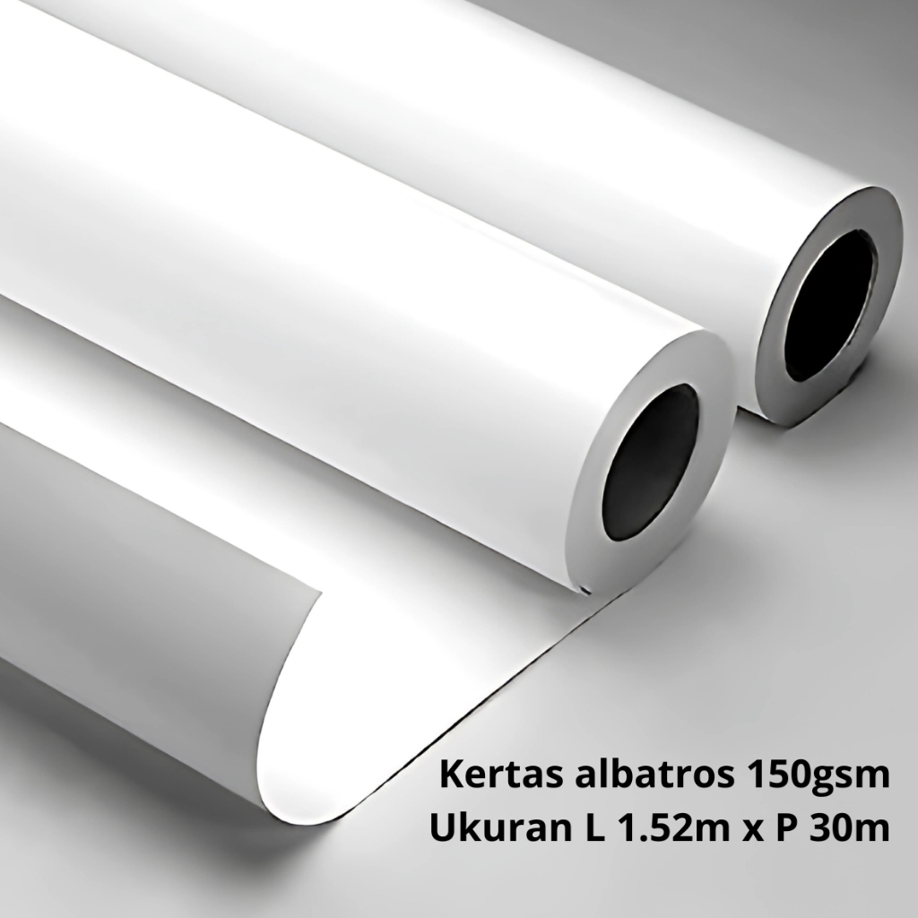

Kertas Albatross ukuran 1.52 M x 30 M KERTAS ECO SOLVENT