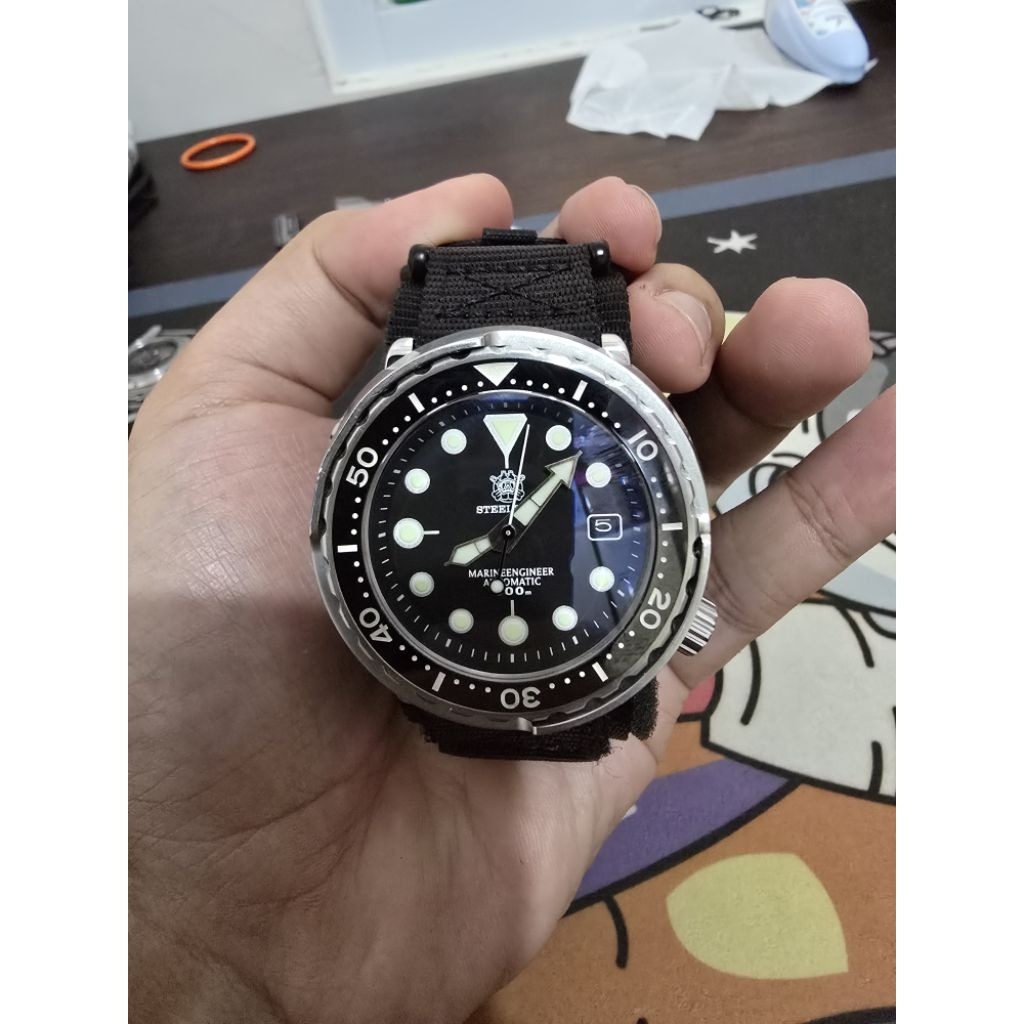 Steeldive SD1975 ( homage seiko tuna )