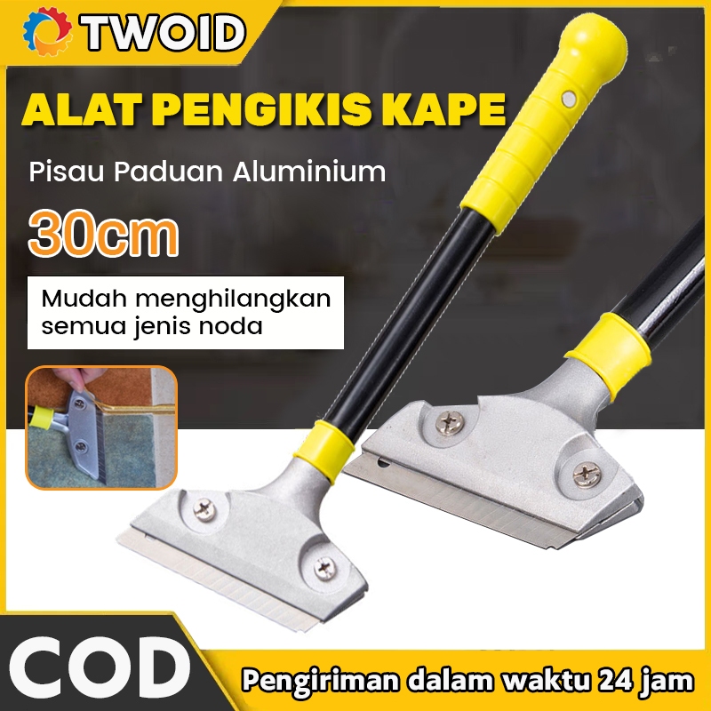 30cm Alat Pengikis Kape Scrapper Kape Cat Pisau Dempul Pengerok Cat Panjang Kape Pembersih Spatula P