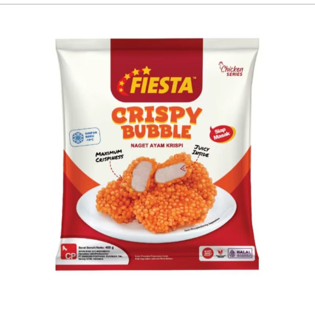 

Fiesta Crispy Bubble Nugget 400gr