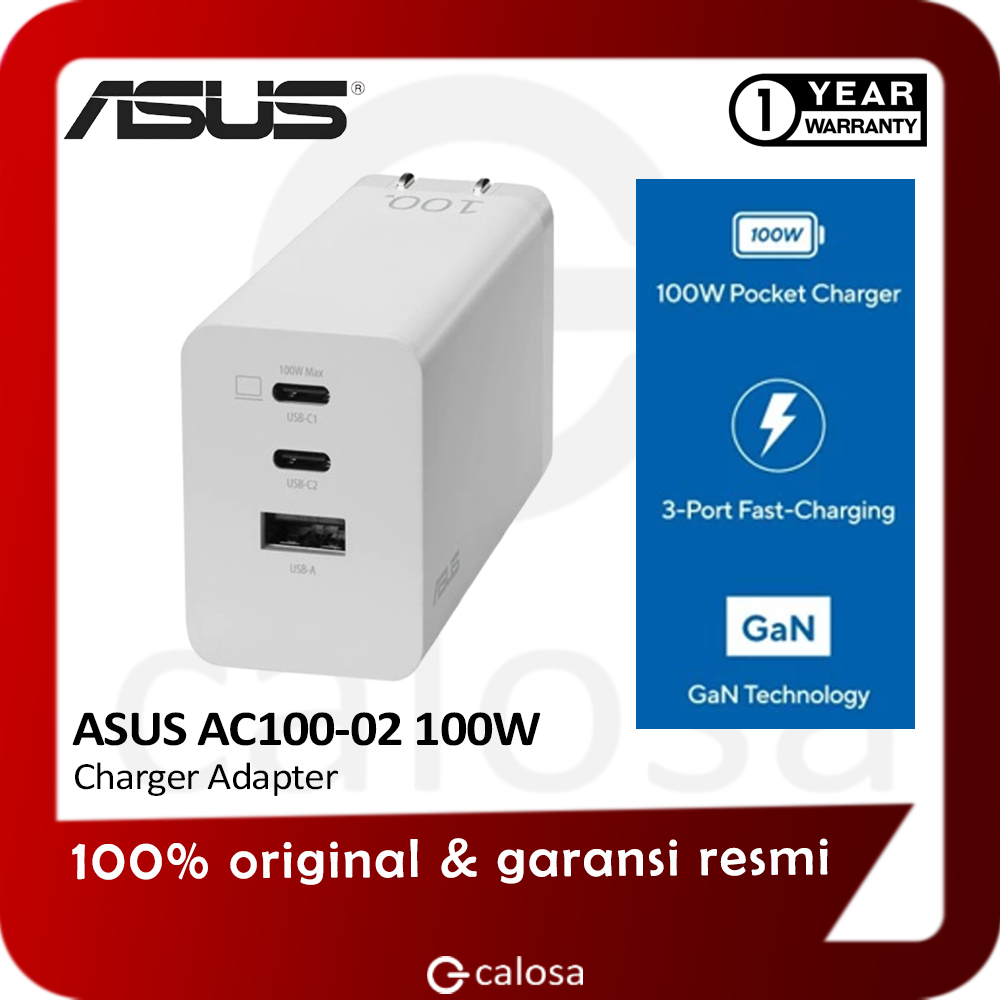 Adaptor Charger ASUS AC100-02 100W Original