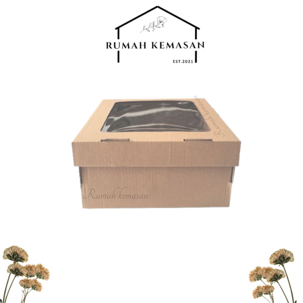 

box corrguratte window 20x20x10