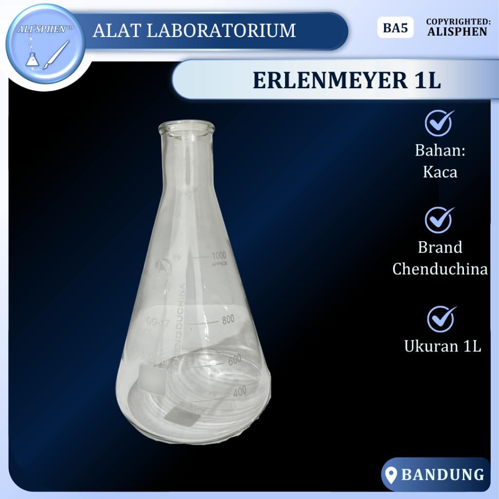Erlenmeyer 1L/1000ml