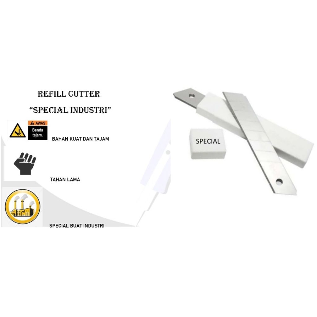 

REFILL CUTTER "SPECIAL UNTUK INDUSTRI