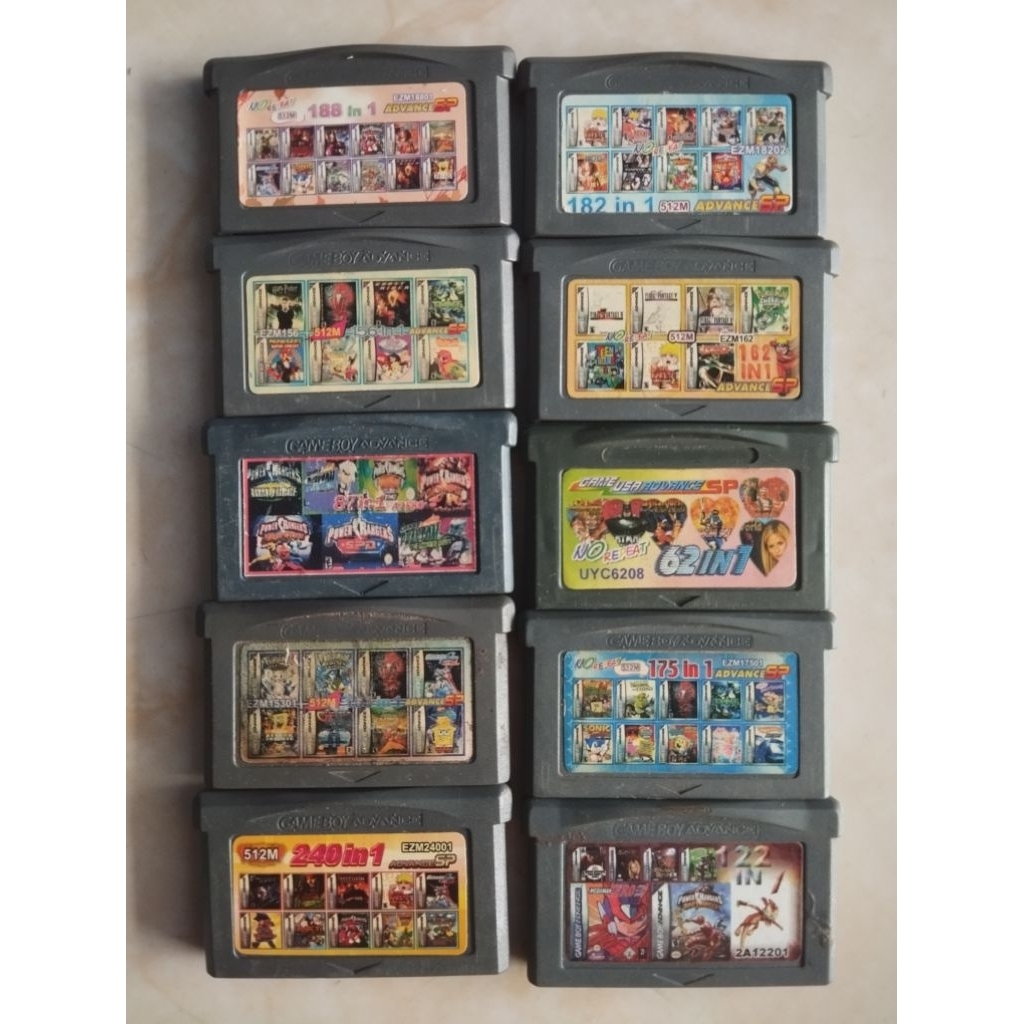 kaset gameboy sp ndslite