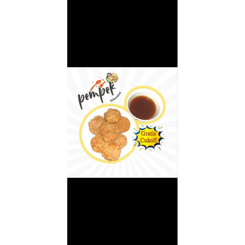 

pempek gepeng ikan tenggiri