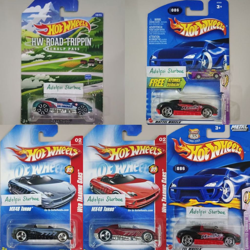 hotwheels hot wheels mx48 mx 48 turbo web trading cars akta carbonated cruisers handy highway 35 ann