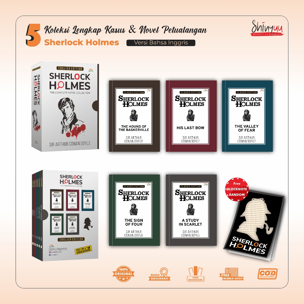 Sherlock Holmes The Complete Novel Collection English Edition Box Set