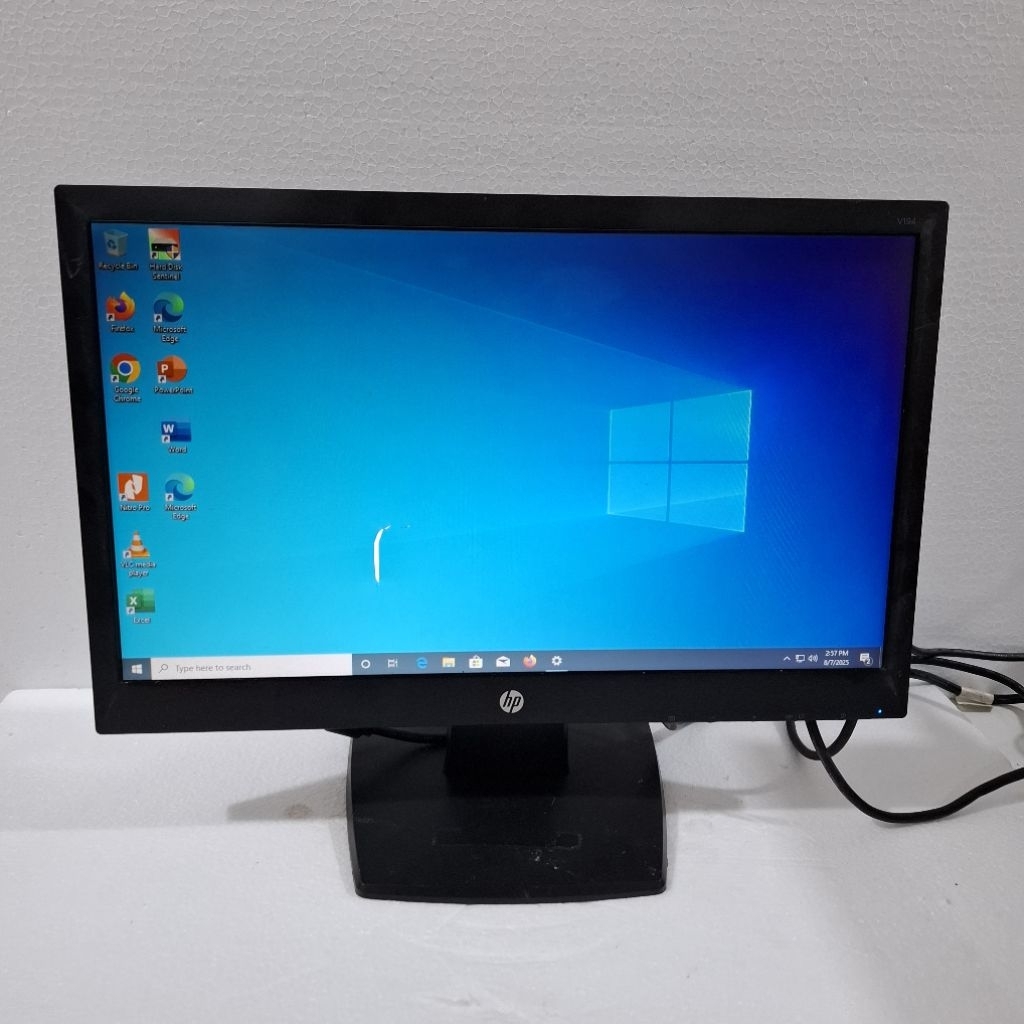 Layar monitor Lcd Hp V194 19 Inch Minus Layar Gores