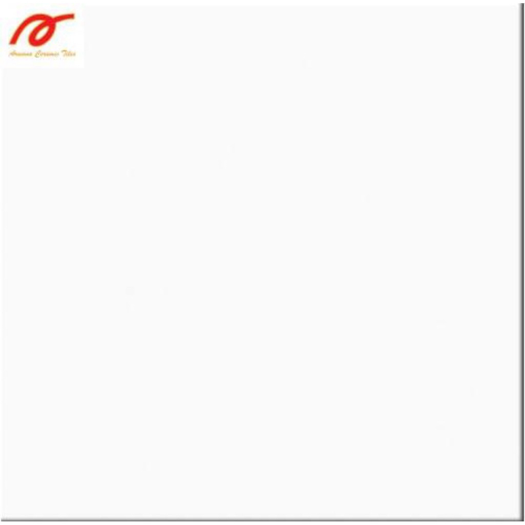 Keramik lantai Arwana Glossy 40x40cm Putih Polos 4660