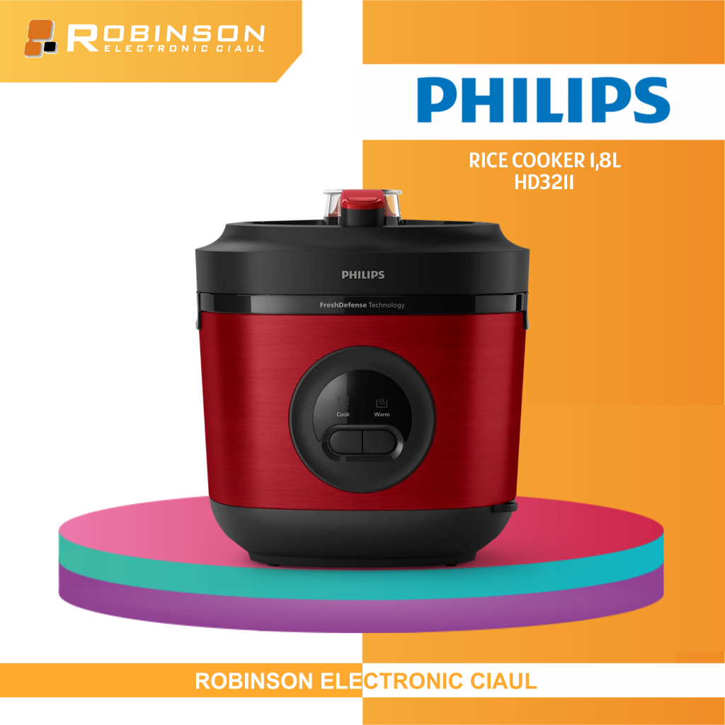 Rice Cooker Philips 1,8L Magicom Philips HD3211