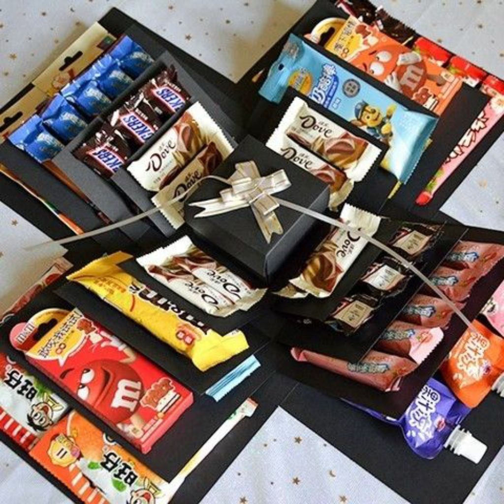 

Snack Box Ultah Plus Uang Tarik