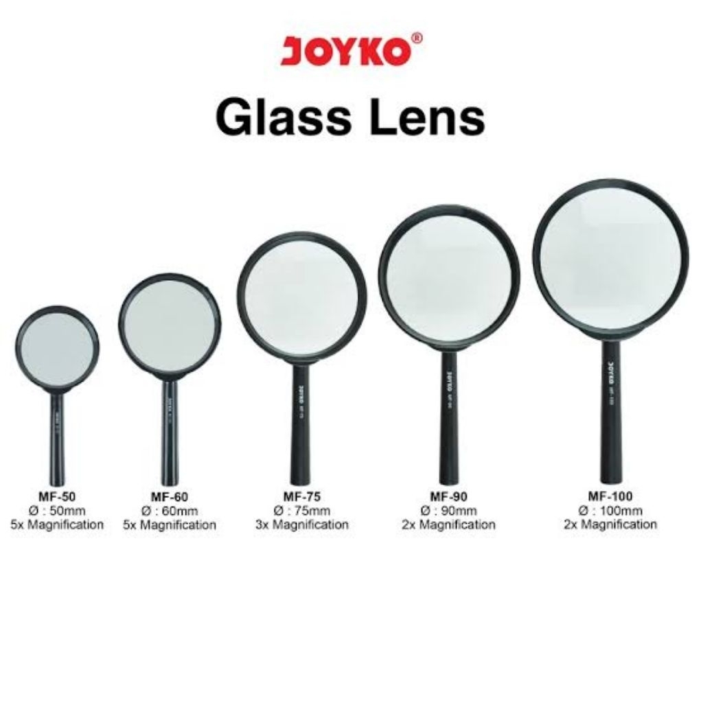 

JOYKO MF75 MF90 GLASS LENS MAGNIFIER KACA PEMBESAR
