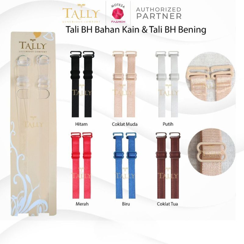 Moteza Tally Partner-Tali Bra BH Tally | Tali BH Transparan | Tali Kain BH Bra | Bra Strap