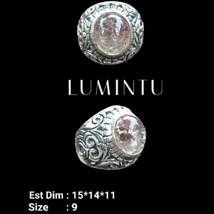 Cincin Kinyang Karang/Kinyang Air/Rock Quartz