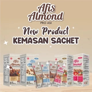 Afis life Almond susu bubuk almond 200 gram /susu pelancar asi/susu asi booster