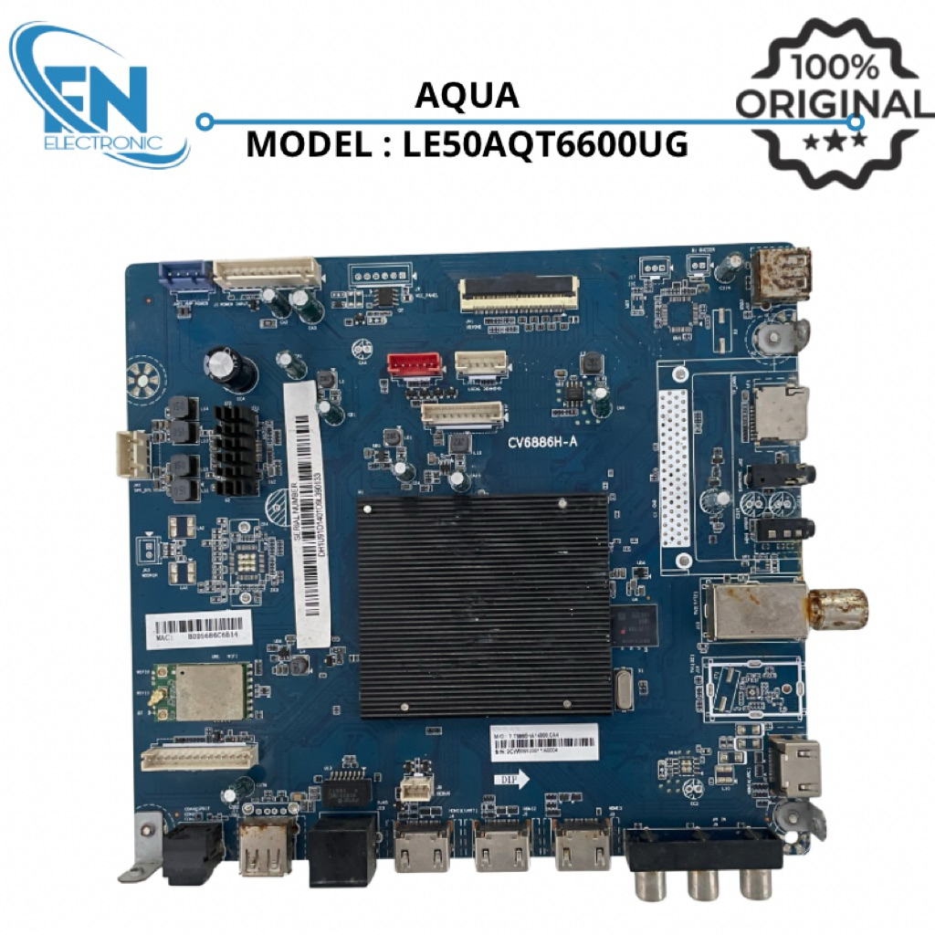 MB MB MAINBOARD MOTHERBOARD MESIN TV AQUA LE50AQT6600UG LE50AQT6600 50AQT6600UG