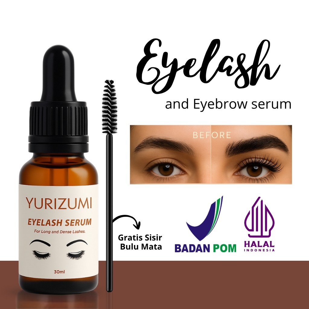 BPOM Oilash Serum Alis & Bulu Mata Oilash Serum Penumbuh Bulu Mata Oilash Serum Pelebat Alis Eyelash