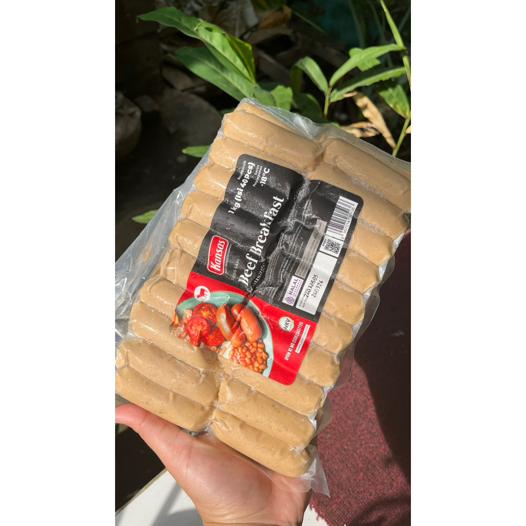

Kansas Sosis Sapi 1kg