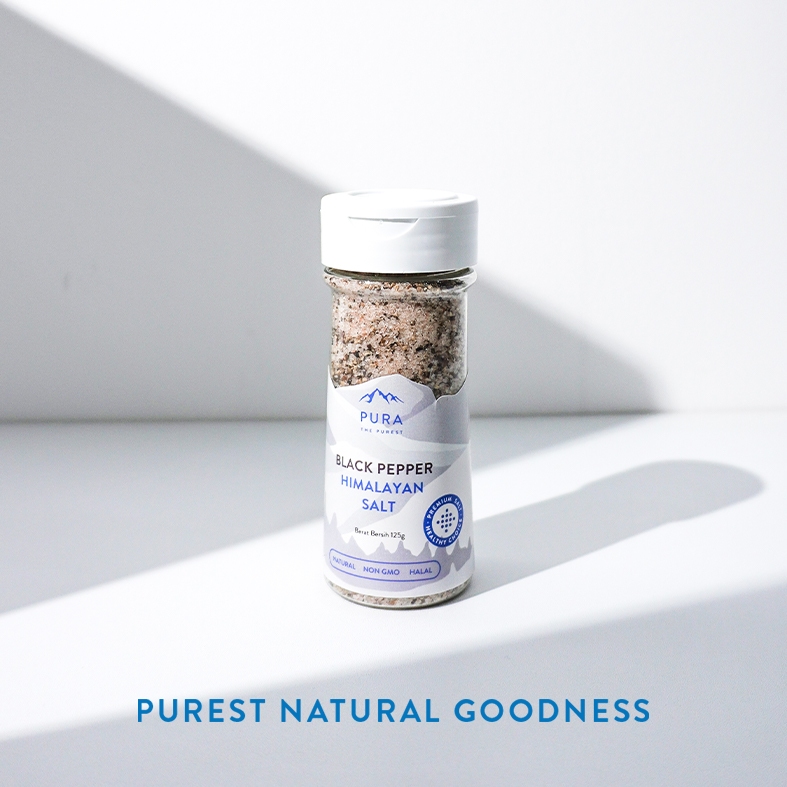 

[Exclusive Gift] Pura Himalayan Salt Pepper (125gr)