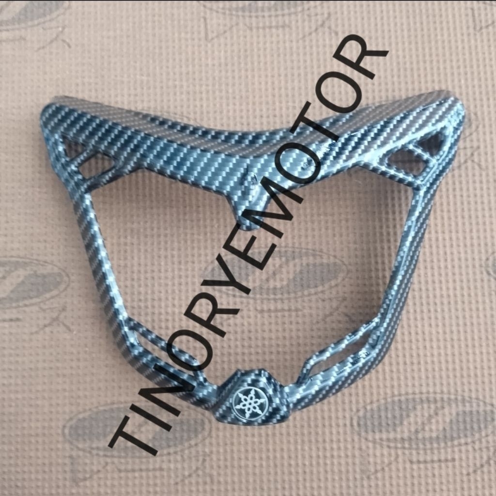 LIST LAMPU / RING LAMPU CARBON YAMAHA MX KING COVER HEADLAMP MX KING CARBON