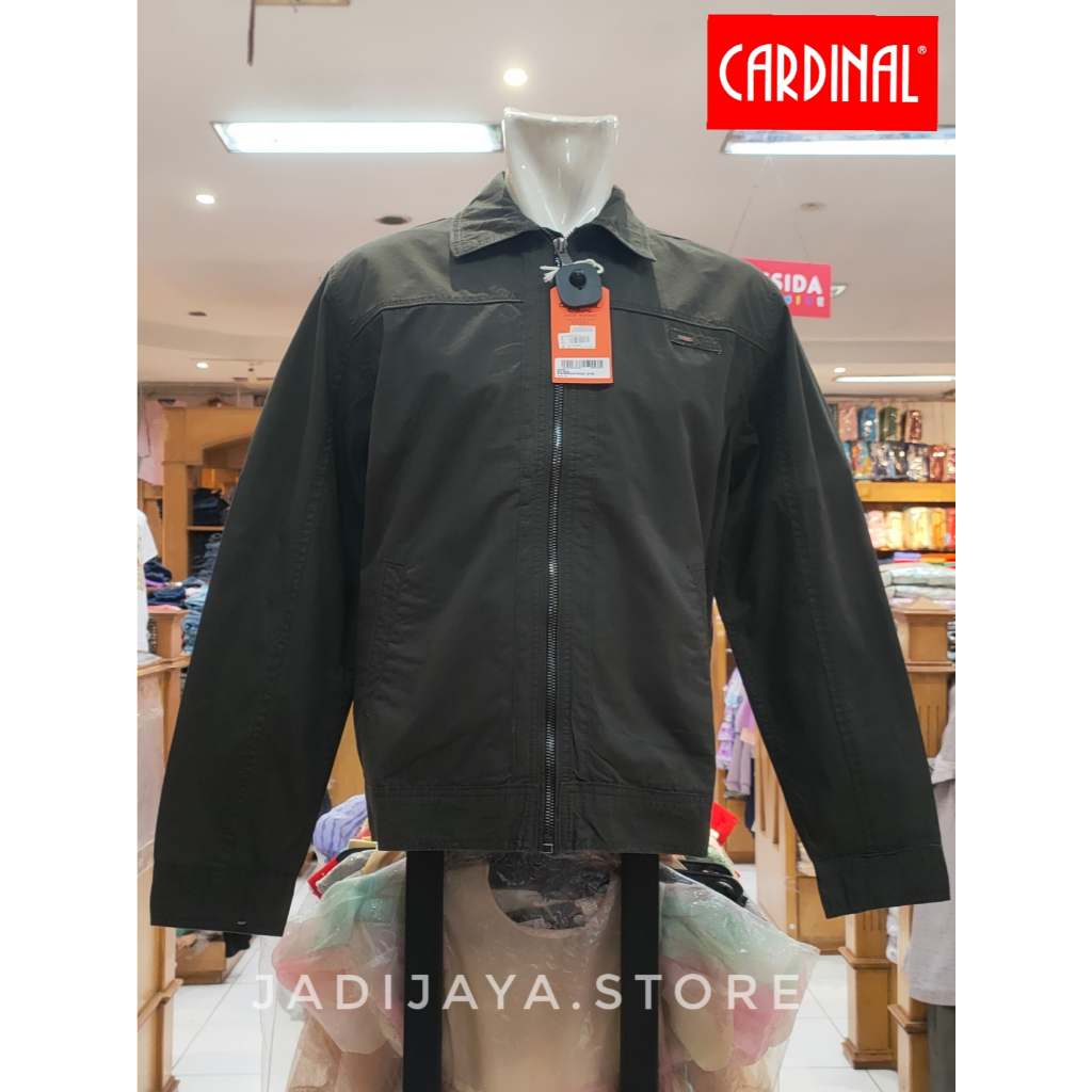 Jaket Katun Pria CARDINAL 100% Original