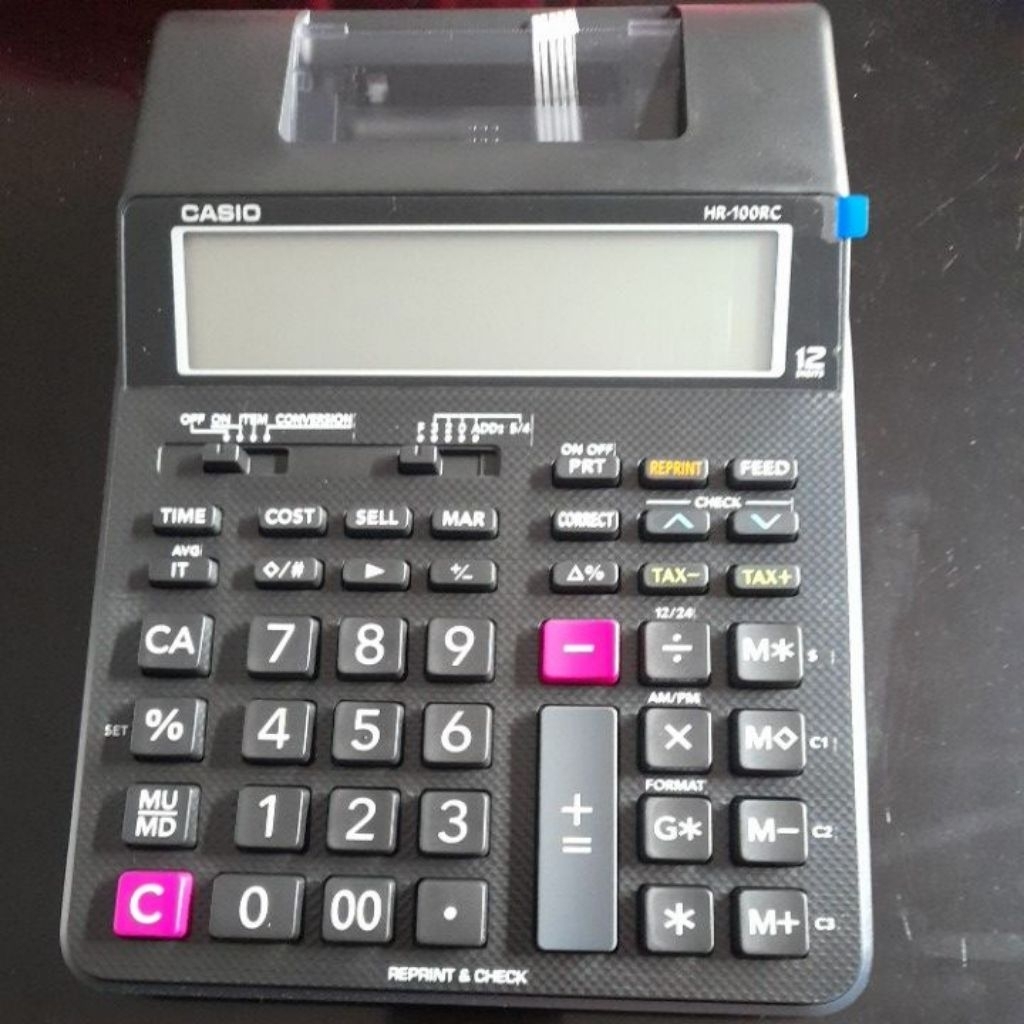 

Kalkulator Casio HR 100RC