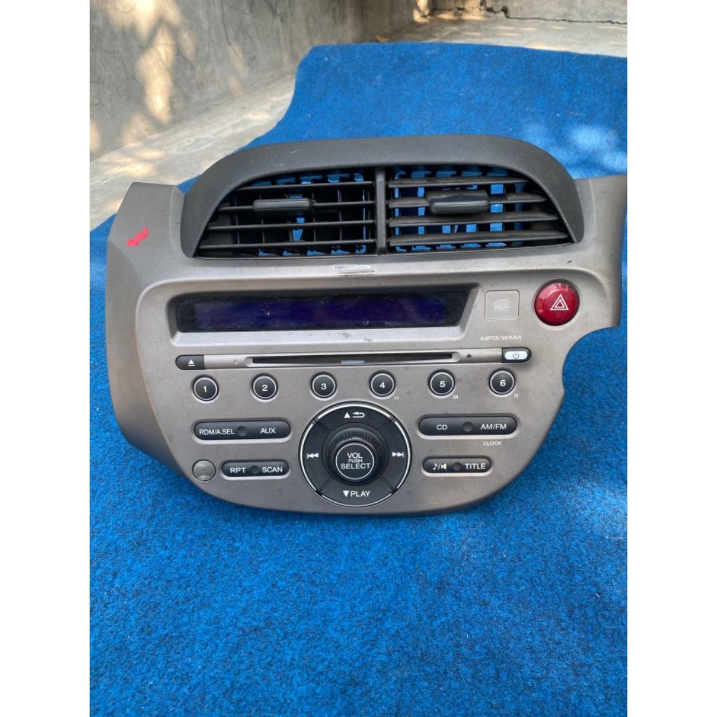 head unit jdm fit hybrid/jazz ge8 + tutup laci atas