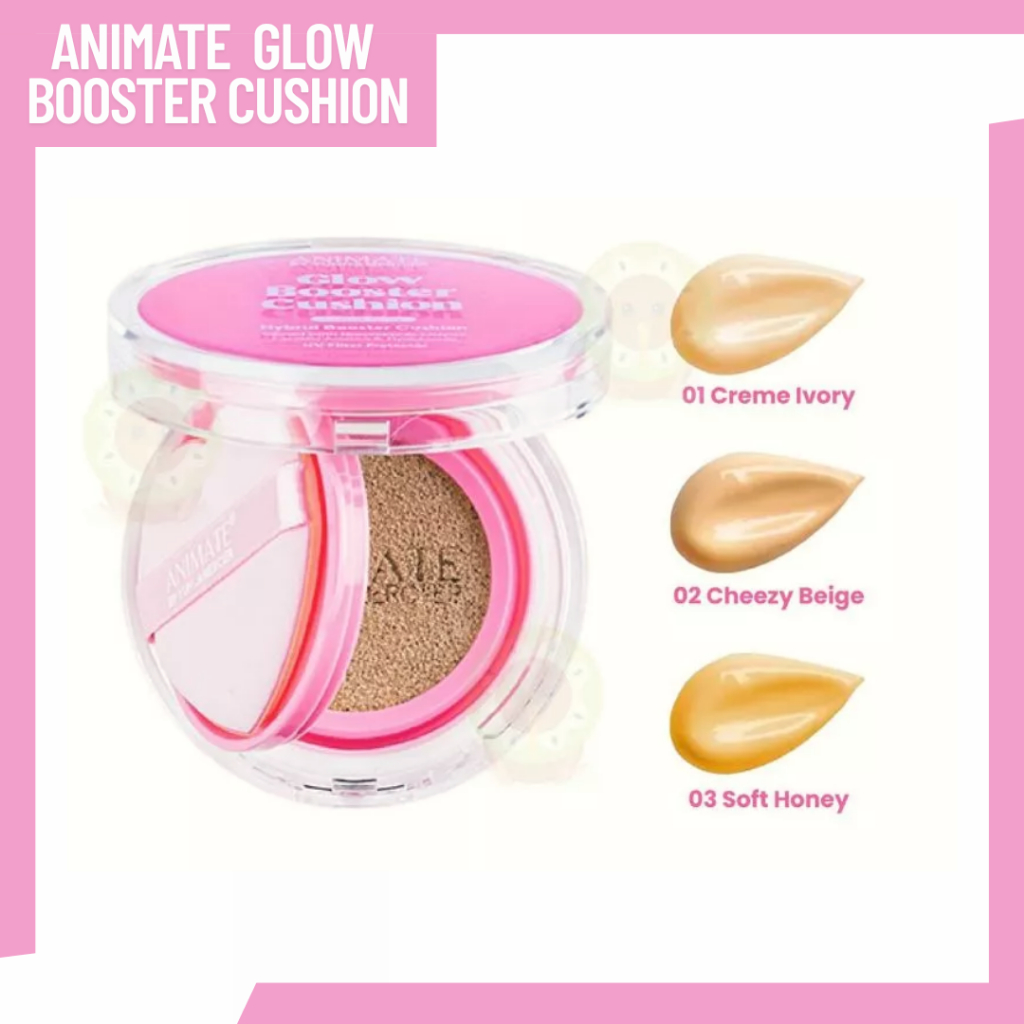 Animate Glow Booster Cushion 12g/Hybrid Booster/Alas Bedak