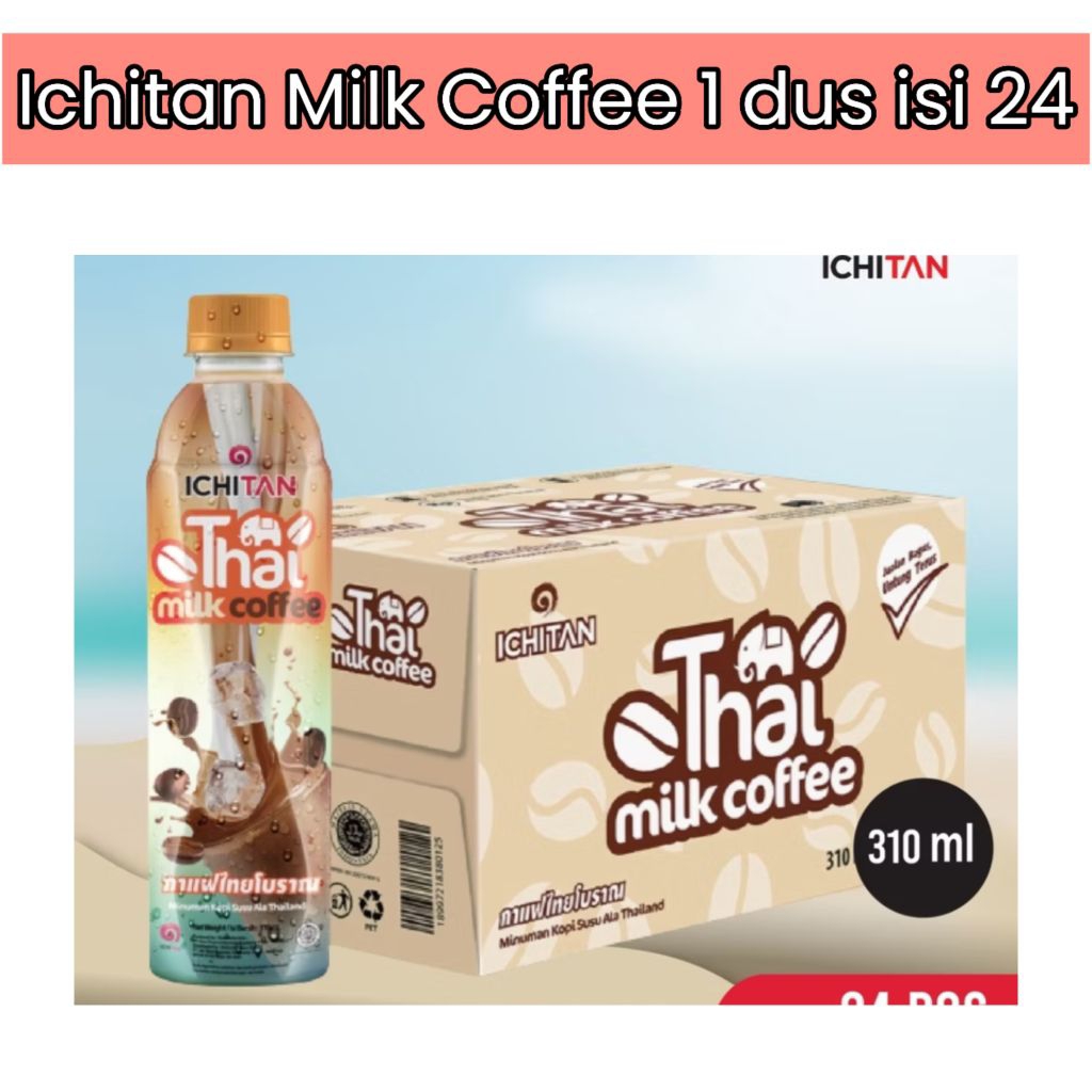 

Ichitan Milk Coffee 1 dus isi 24| 1 dus ichitan milk coffee