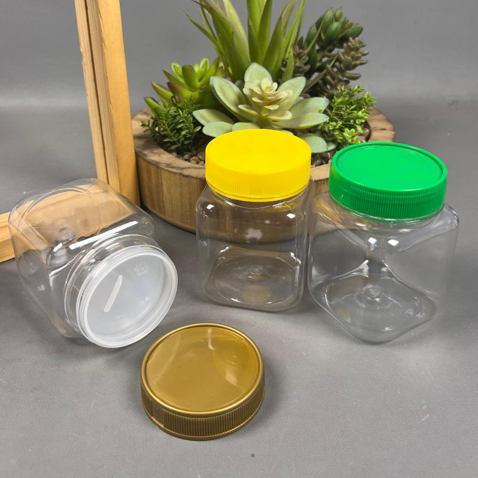 Toples Botol 200 ML Sambel Bumbu / Botol Sambal 200 ml / Toples 200 Ml Kotak / Toples Sambal 200 Ml 