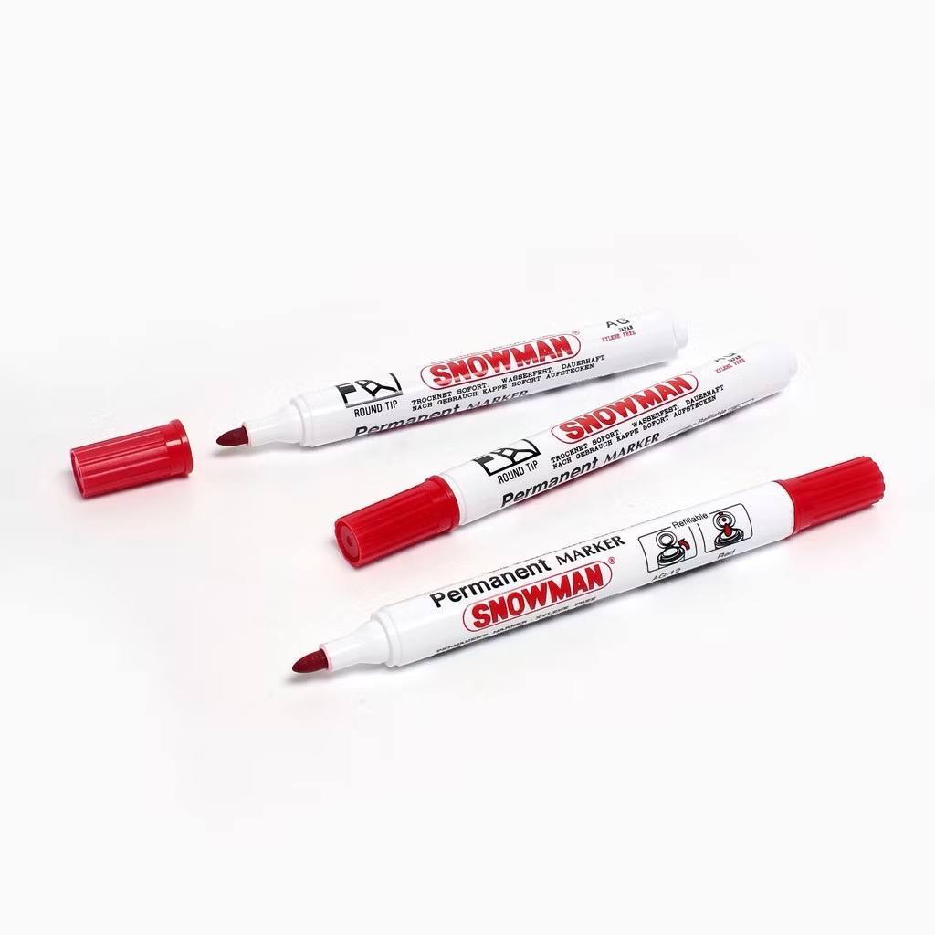 

Spidol Permanent Snowman G-12 Merah