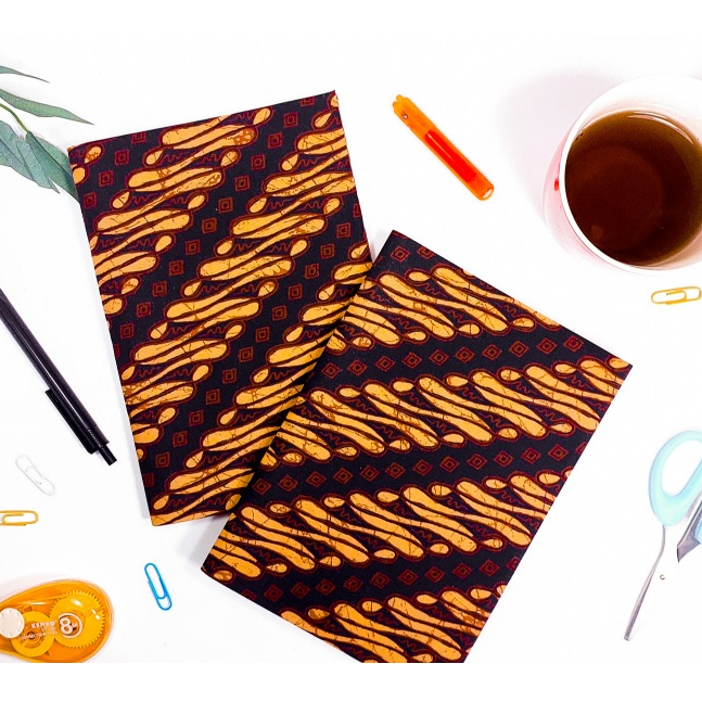 

SND - Jurnal A5 Batik tradisional pakem sogan coklat softcover