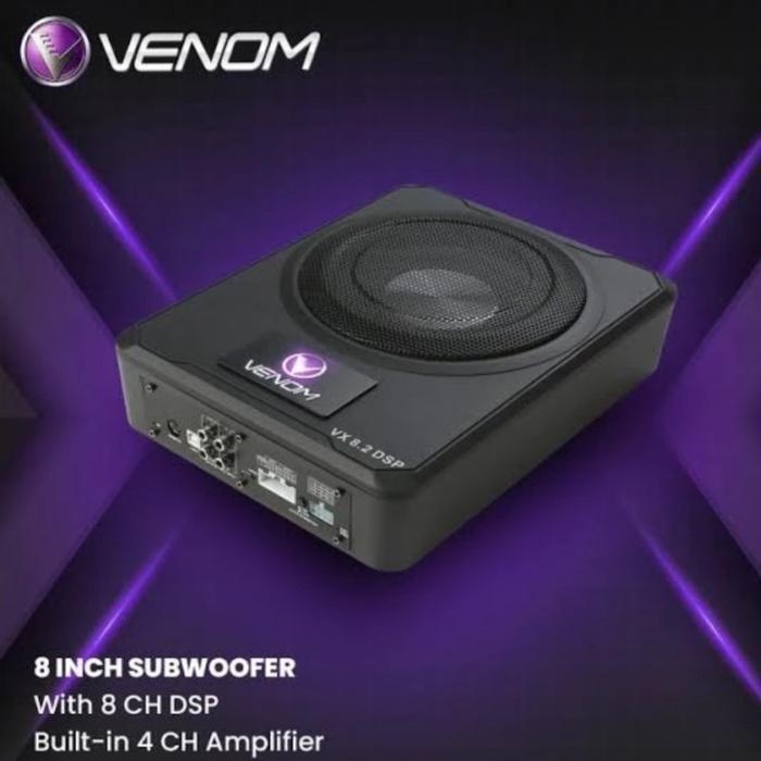 Subwoofer Kolong VENOM DSP VENOM VX 8.2 / Subwoofer Kolong Mobil Venom