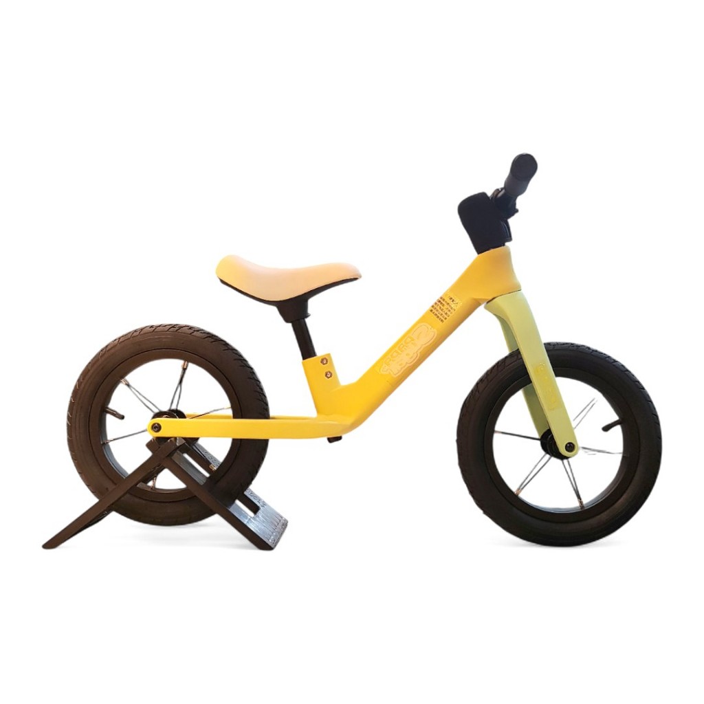 Sepeda Anak Balance Bike PAPA BIKE Push Bike Sugar Yellow12inch