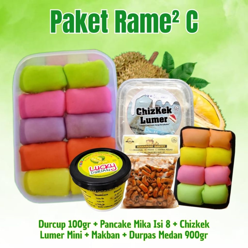 

PAKET RAME RAME C (promo durian)