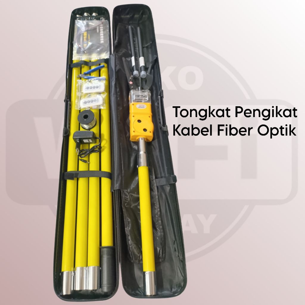 Alat Pengikat Kabel Fiber Optik Udara