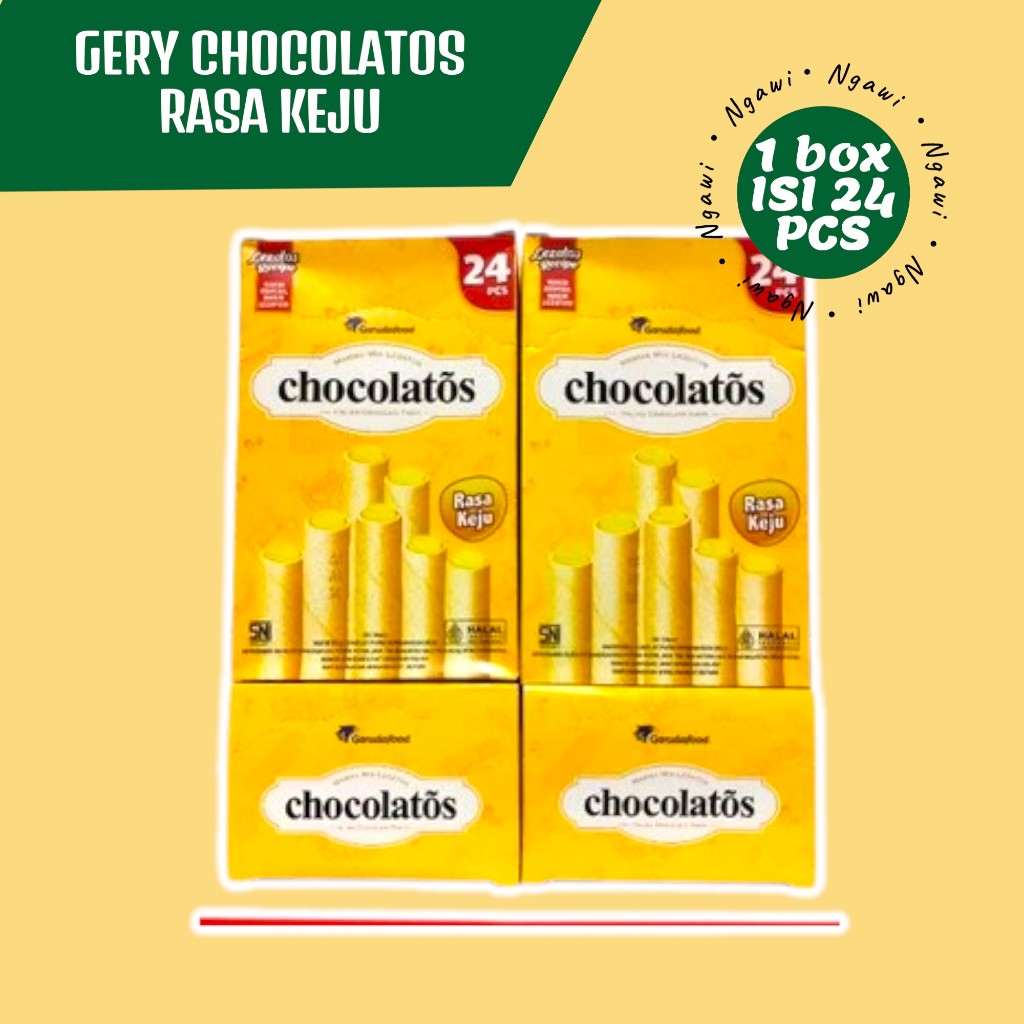 

Gery Chocolatos Keju - Pack of 24 Pieces