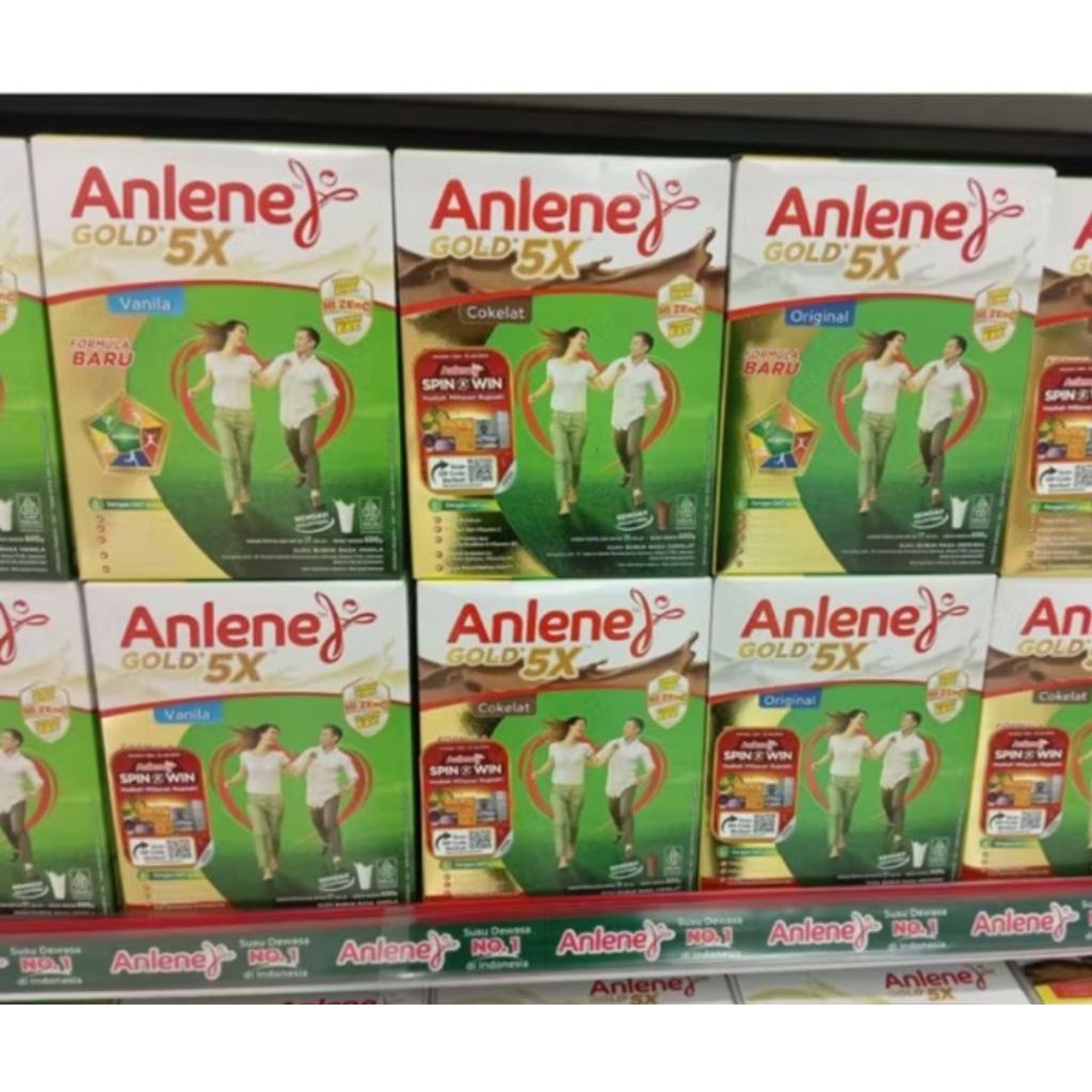 

ANLENE GOLD 5X COKLAT 570gr