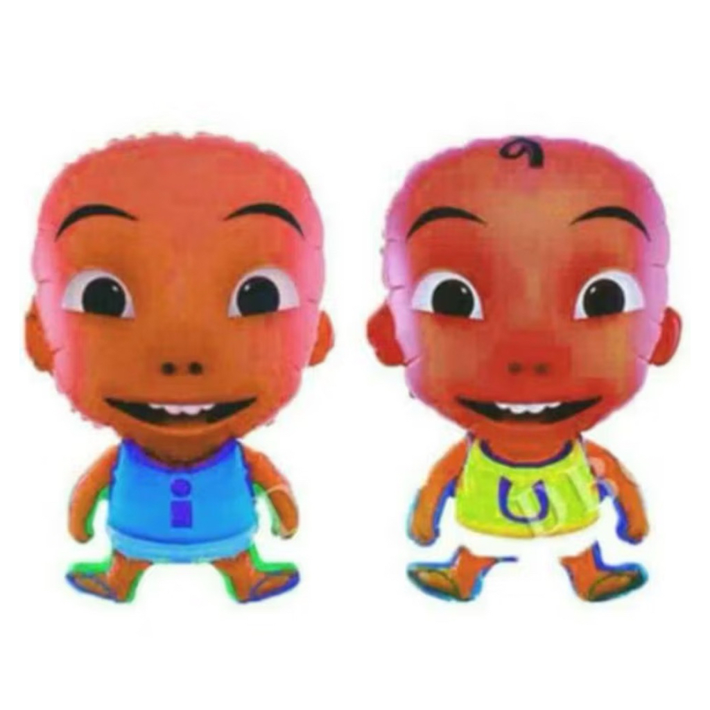 Balon Foil Karakter Jumbo Upin-Ipin,Pokemon,Spombob,boboiboy.