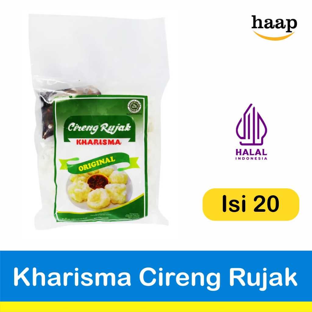 

Cireng Rujak Kharisma Original Isi 20 Pcs / Cireng Bumbu Rujak