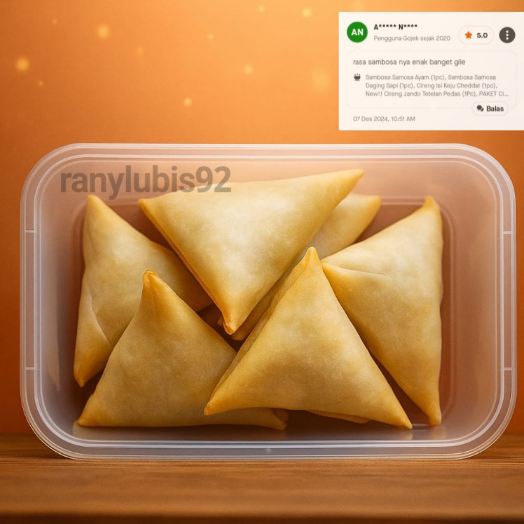 

Samosa Keju Mozzarella