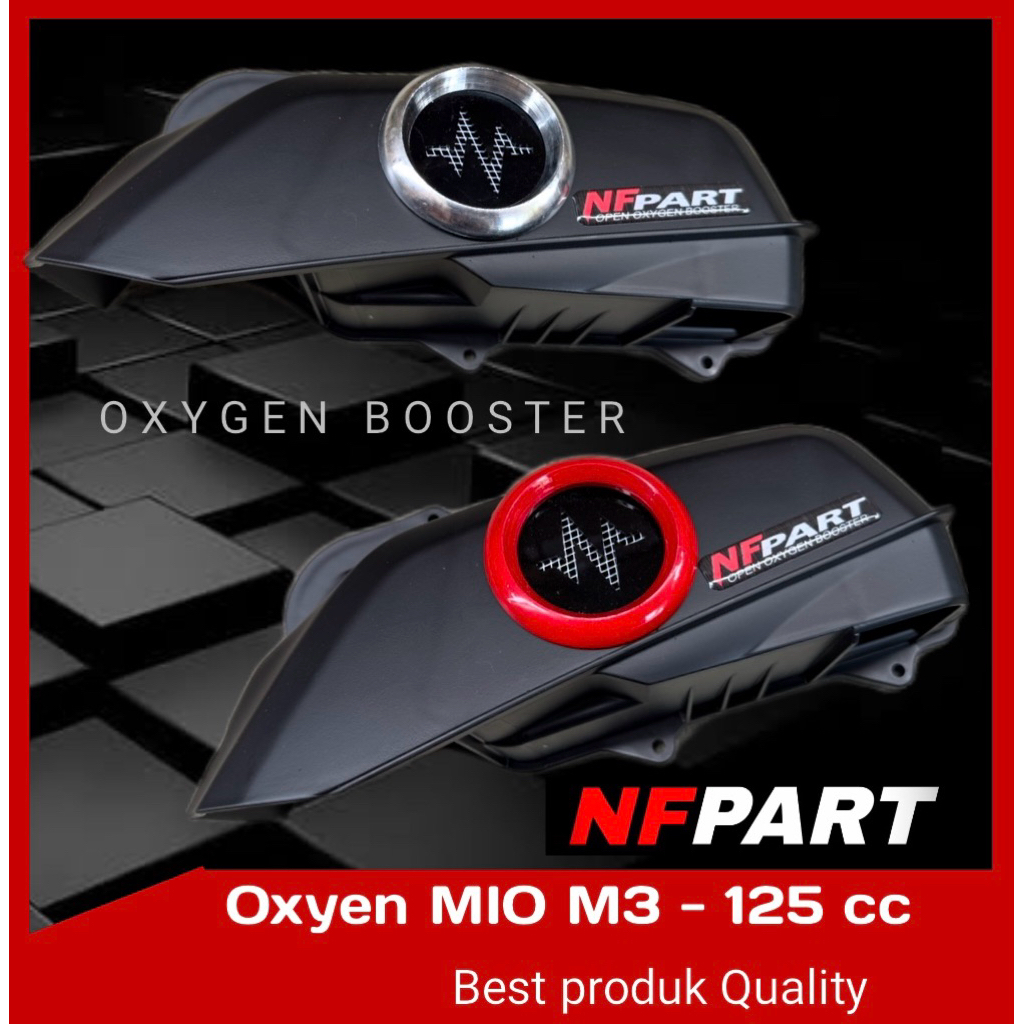 CORONG UDARA TUTUP FILTER MIO M3 FINO 125 CORONG DONAT ▪️SOUL GT 125 X RIDE 125 CORONG UDARA KIPS RA