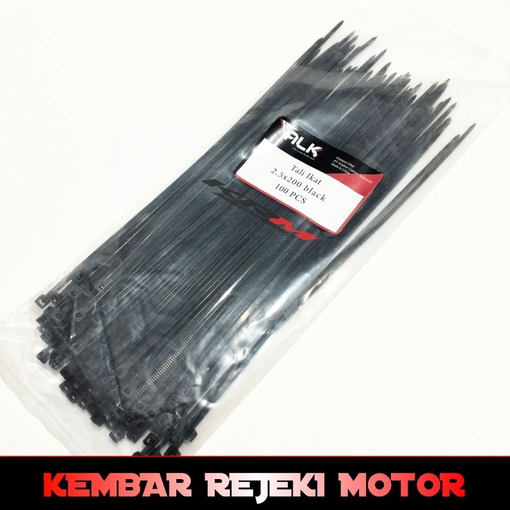 

100pcs Tali Ties Tali Krek ukuran 200mm / 20cm isi 100 biji