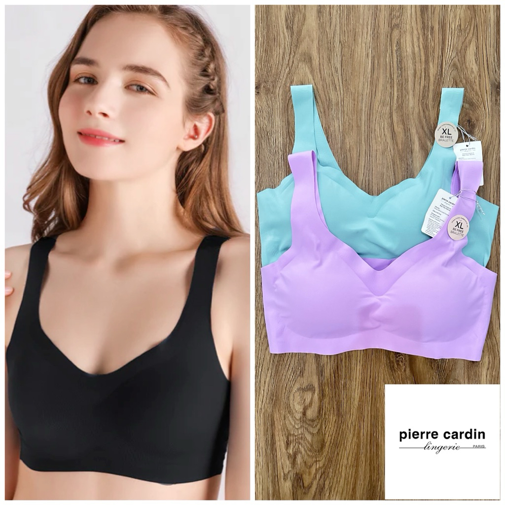 Pierre cardin bra seamless bralette 202-2930V branded L XL