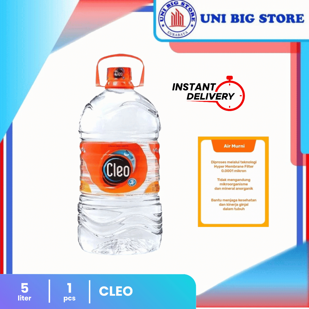 

CLEO Air Minum Galon Kecil 5 Liter