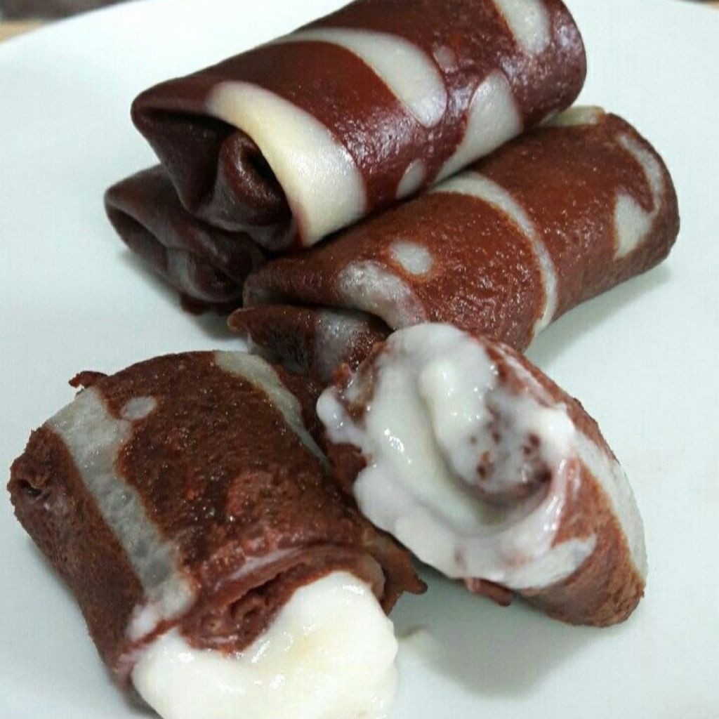 

3pcs Dadar Gulung Cokelat Isi Fla